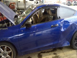 2009 HONDA ACCORD BLUE, EX-L MODEL, 3.5L, AT.   A26244